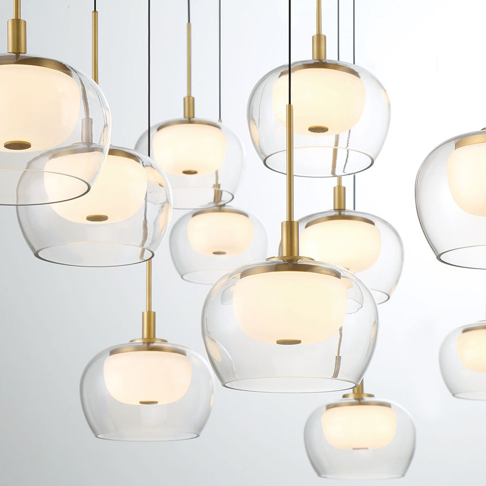 Manarola Grand LED Chandelier in Detail.