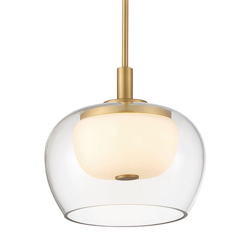 Manarola Linear LED Chandelier in Detail.