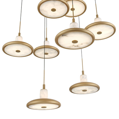 Mantova Multi Light LED Pendant Light in Detail.