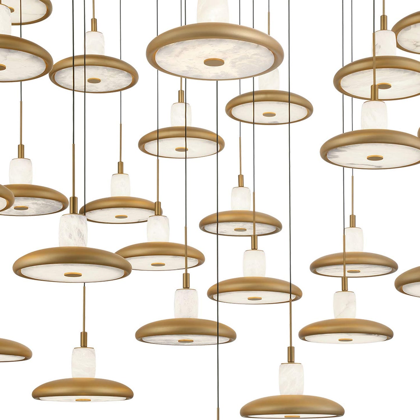 Mantova Multi Light LED Pendant Light in Detail.