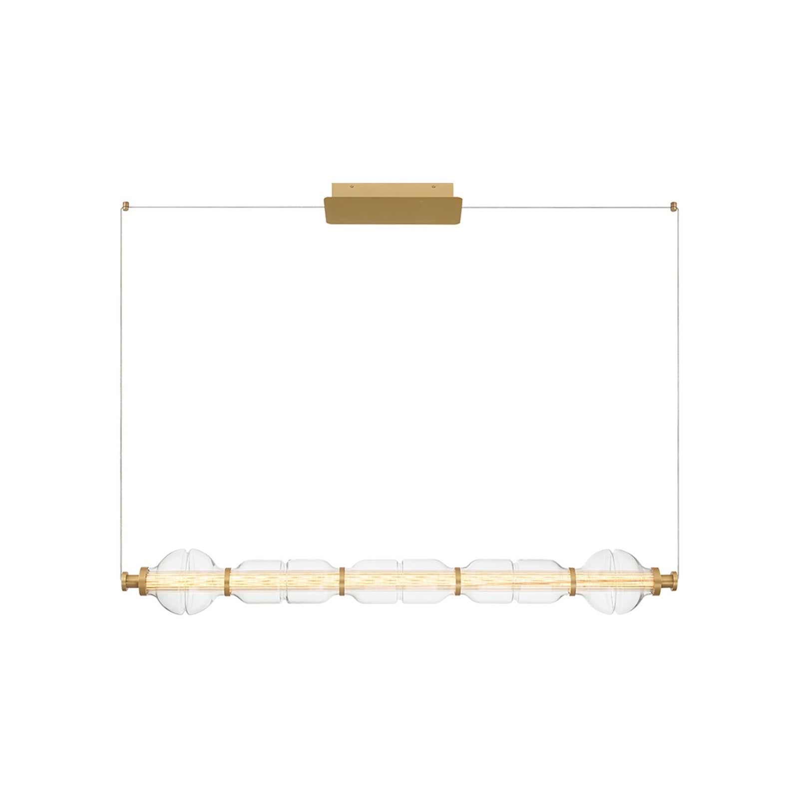 Milazzo Linear LED Chandelier (48.75-Inch).