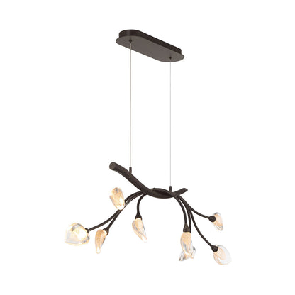 Modena Oval LED Chandelier in Detail.