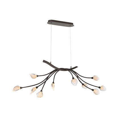 Modena Oval LED Chandelier in Detail.