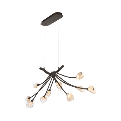 Modena Oval LED Chandelier in Detail.