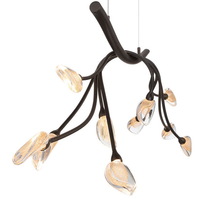 Modena Oval LED Chandelier in Detail.