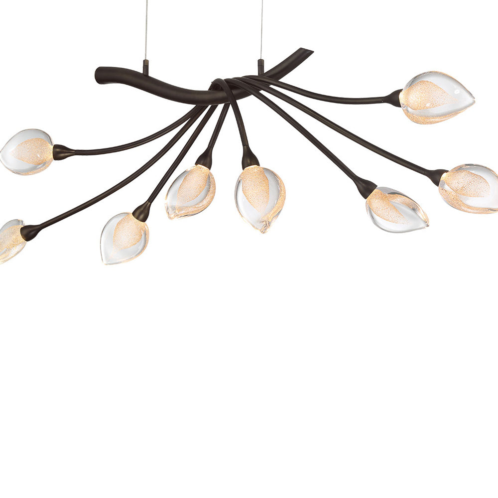 Modena Oval LED Chandelier in Detail.