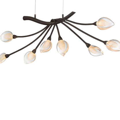 Modena Oval LED Chandelier in Detail.