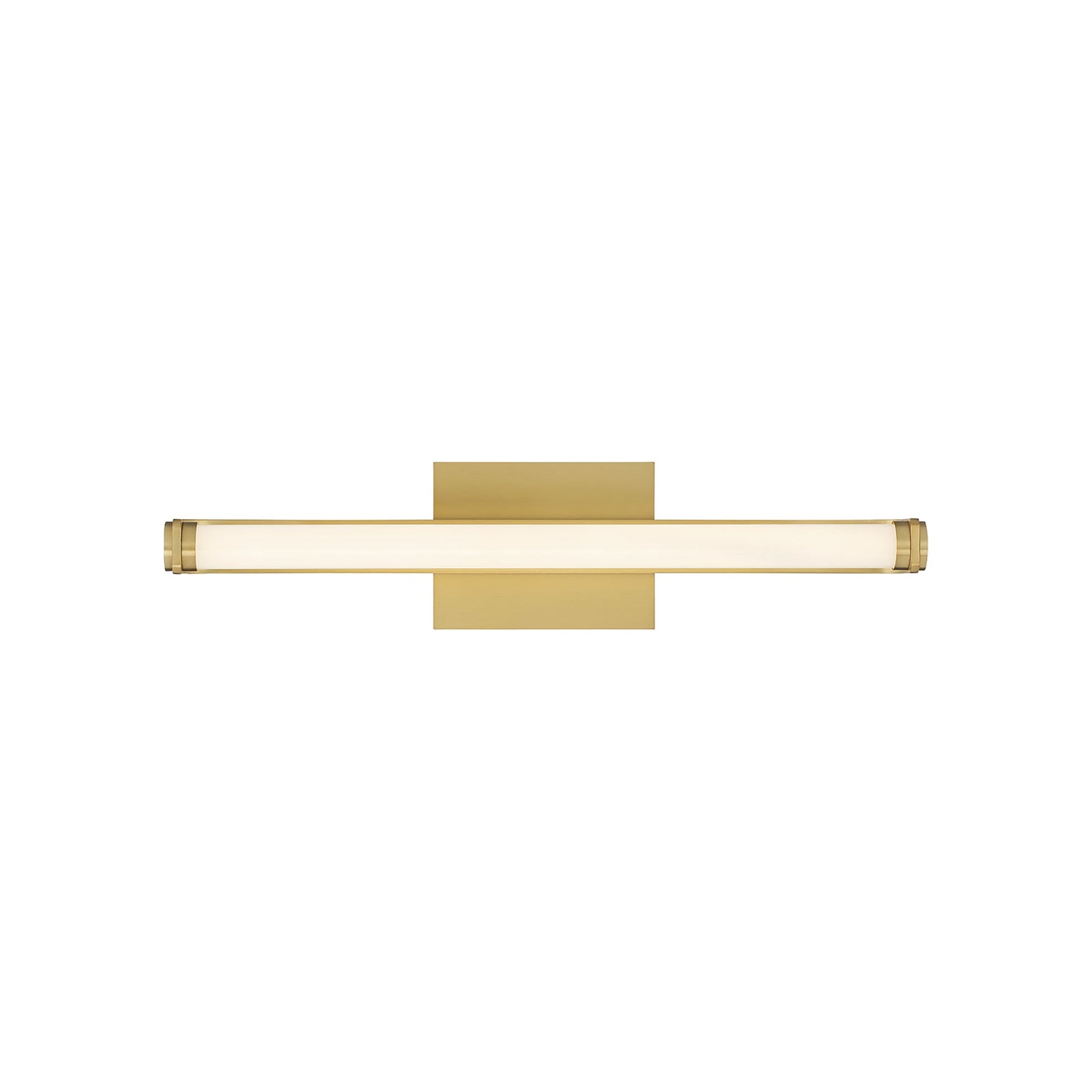 Mola LED Bath Vanity Light in Plated Brushed Gold (22-Inch).