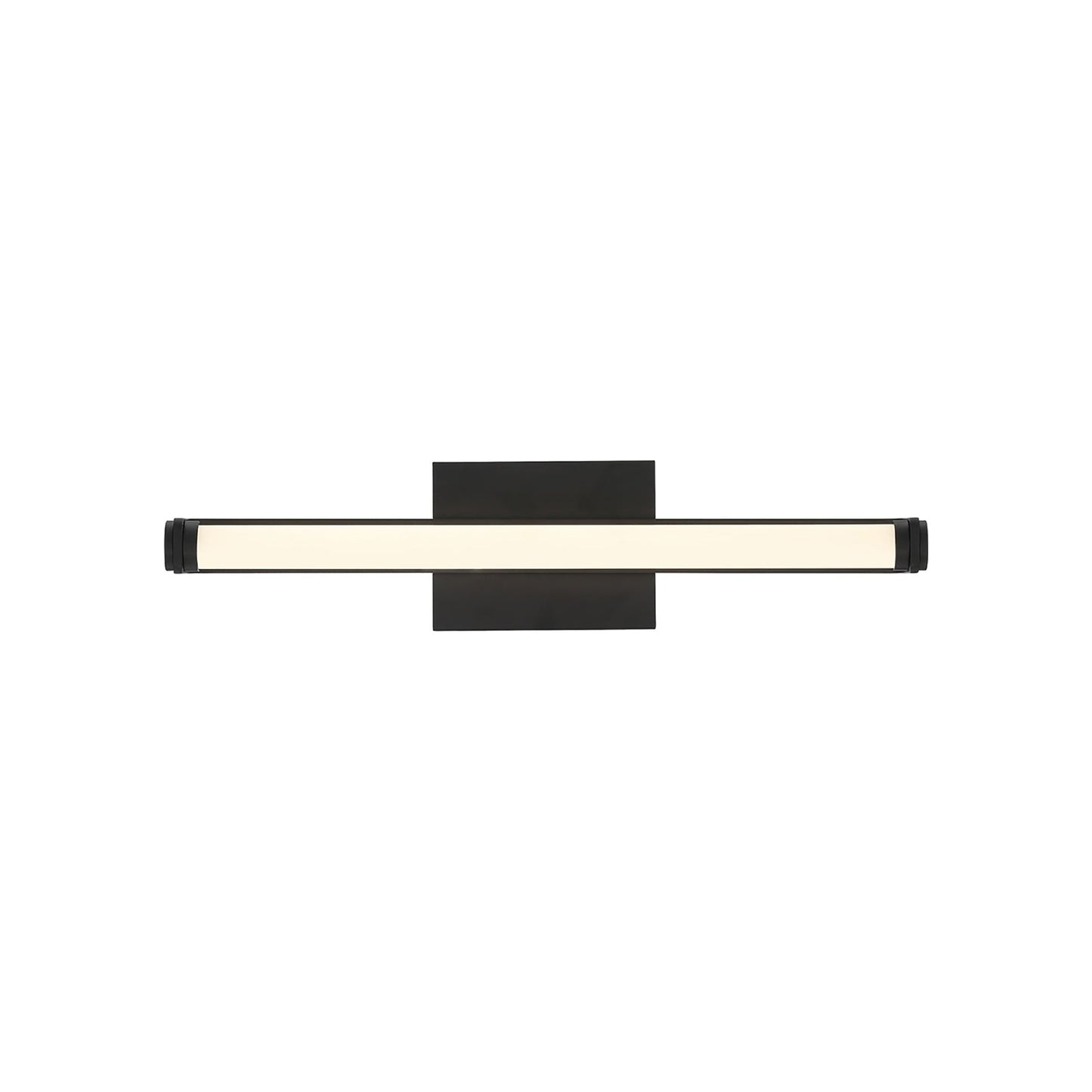 Mola LED Bath Vanity Light in Sand Black (22-Inch).