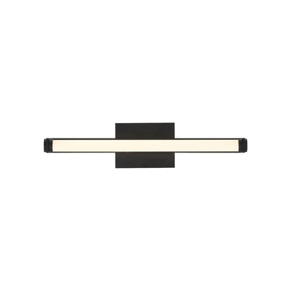 Mola LED Bath Vanity Light in Sand Black (22-Inch).