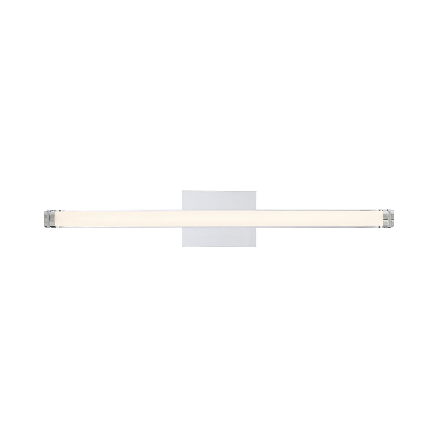 Mola LED Bath Vanity Light in Chrome (30-Inch).