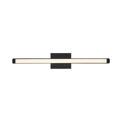 Mola LED Bath Vanity Light in Sand Black (30-Inch).