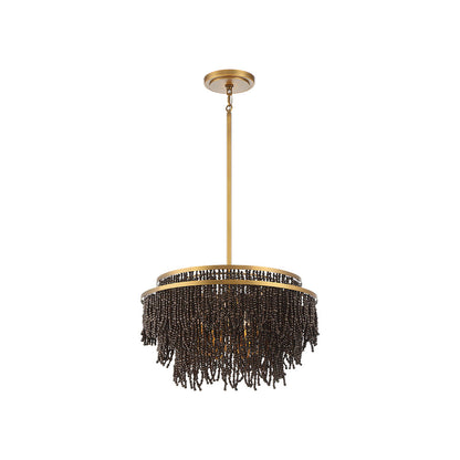 Molfetta Chandelier in Black (5-Light).