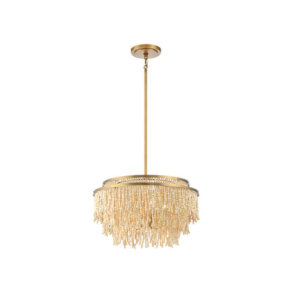 Molfetta Chandelier in Cream (5-Light).