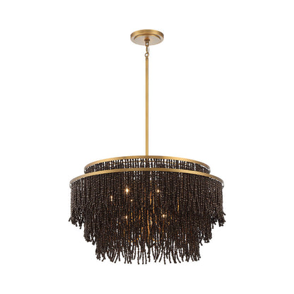 Molfetta Chandelier in Black (9-Light).