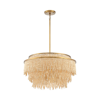 Molfetta Chandelier in Cream (9-Light).