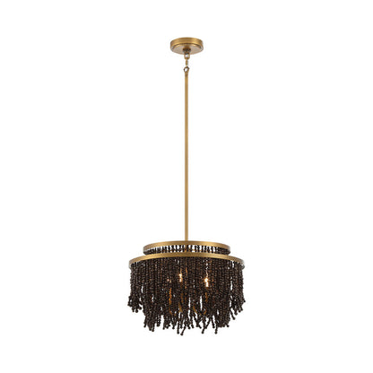 Molfetta Convertible Pendant Light in Black.