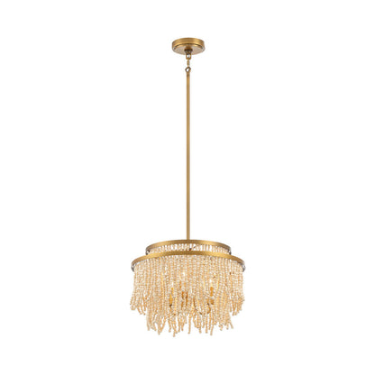 Molfetta Convertible Pendant Light in Cream.