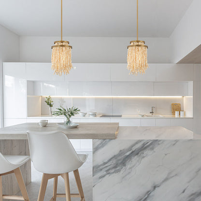 Molfetta Pendant Light in kitchen.