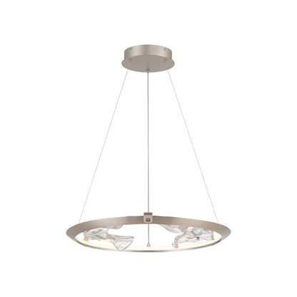 Nettuno LED Chandelier in Metallic Brushed Champagne (Small).