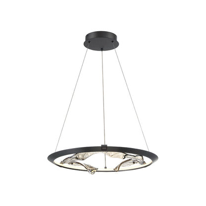 Nettuno LED Chandelier in Metallic Brushed Grey (Small).