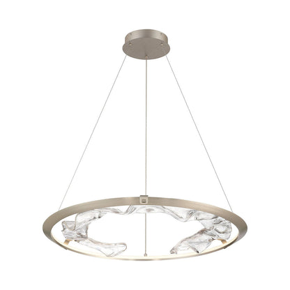 Nettuno LED Chandelier in Metallic Brushed Champagne (Large).
