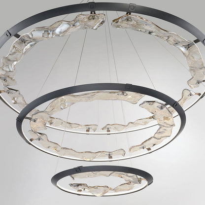 Nettuno Multi Light LED Chandelier in Detail.
