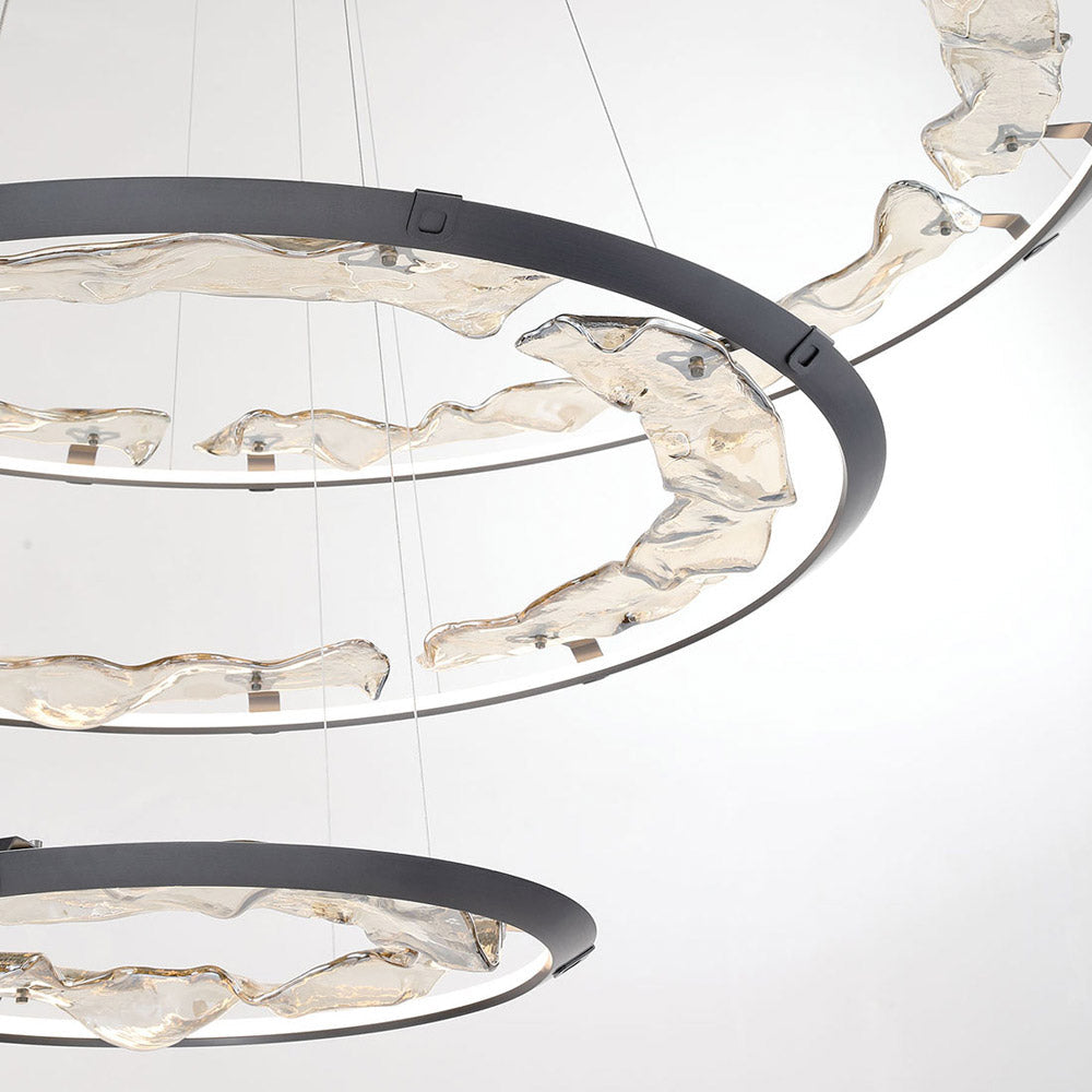 Nettuno Multi Light LED Chandelier in Detail.