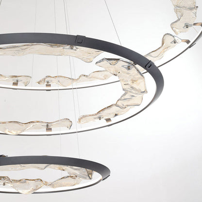 Nettuno Multi Light LED Chandelier in Detail.