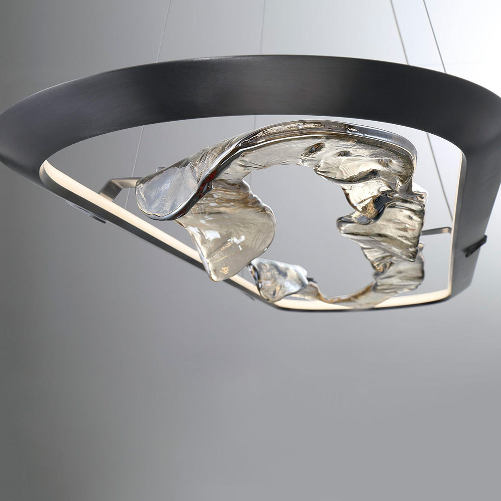 Nettuno Oval LED Chandelier in Detail.