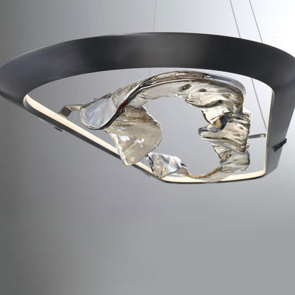 Nettuno Oval LED Chandelier in Detail.