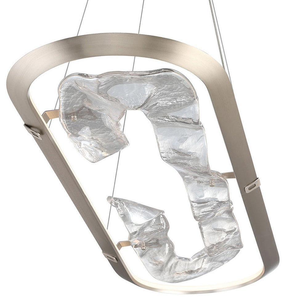 Nettuno Oval LED Chandelier in Detail.