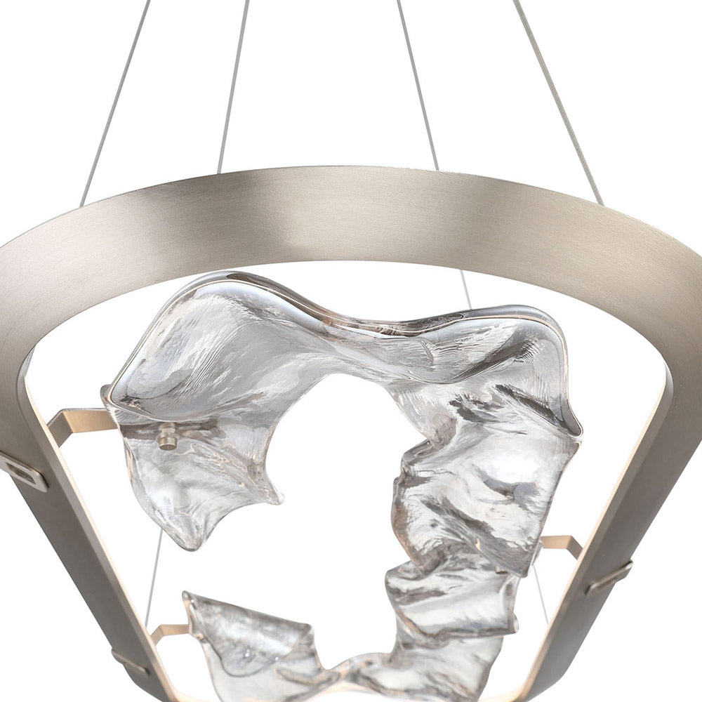 Nettuno Oval LED Chandelier in Detail.