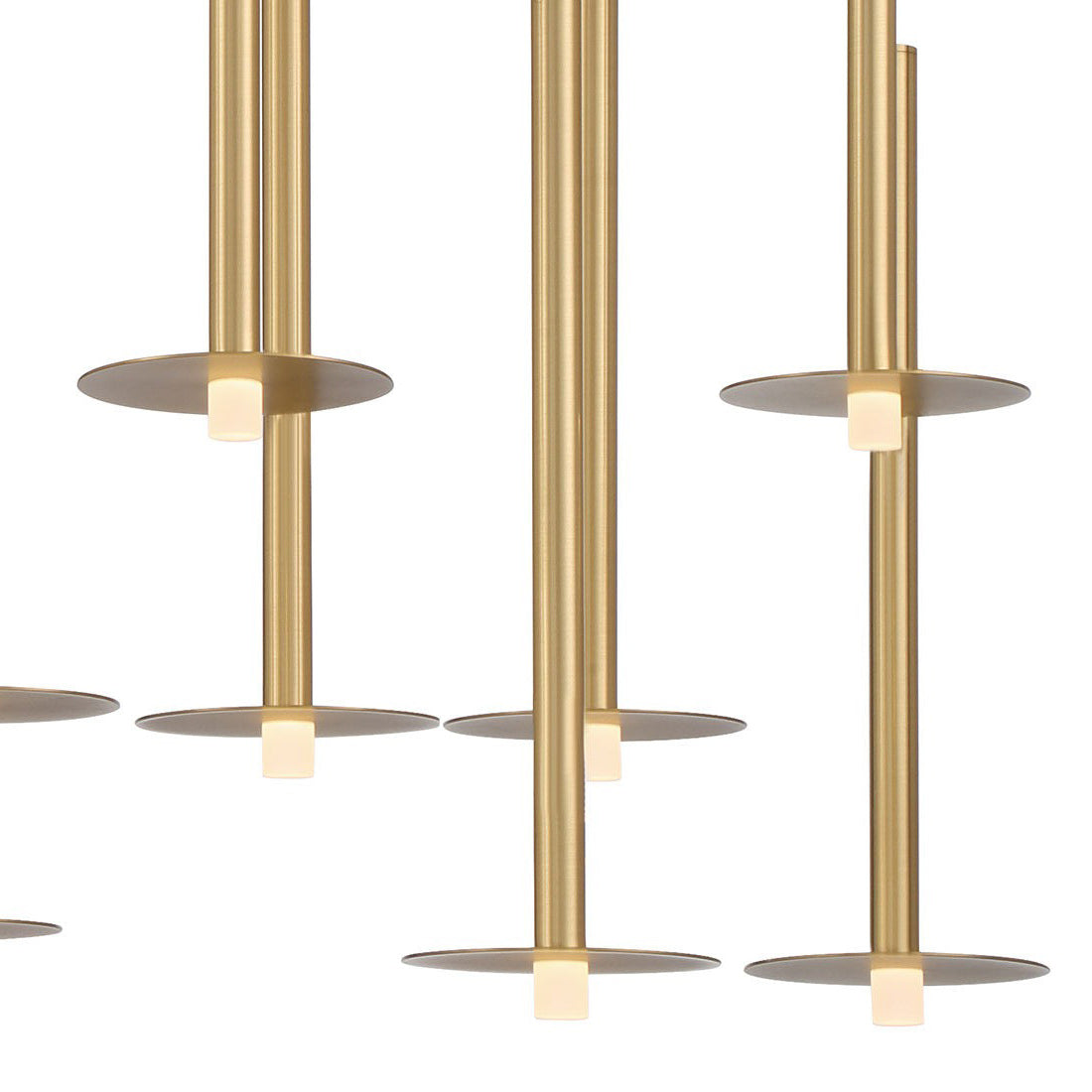 Piatto Linear LED Chandelier in Detail.