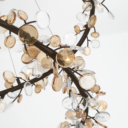 Pisa Oval Chandelier in Detail.