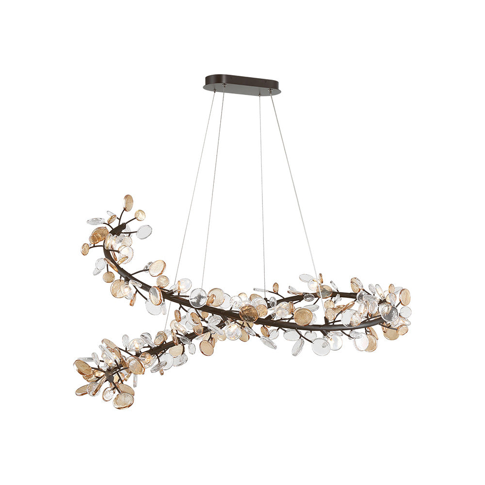 Pisa Oval Chandelier in Detail.