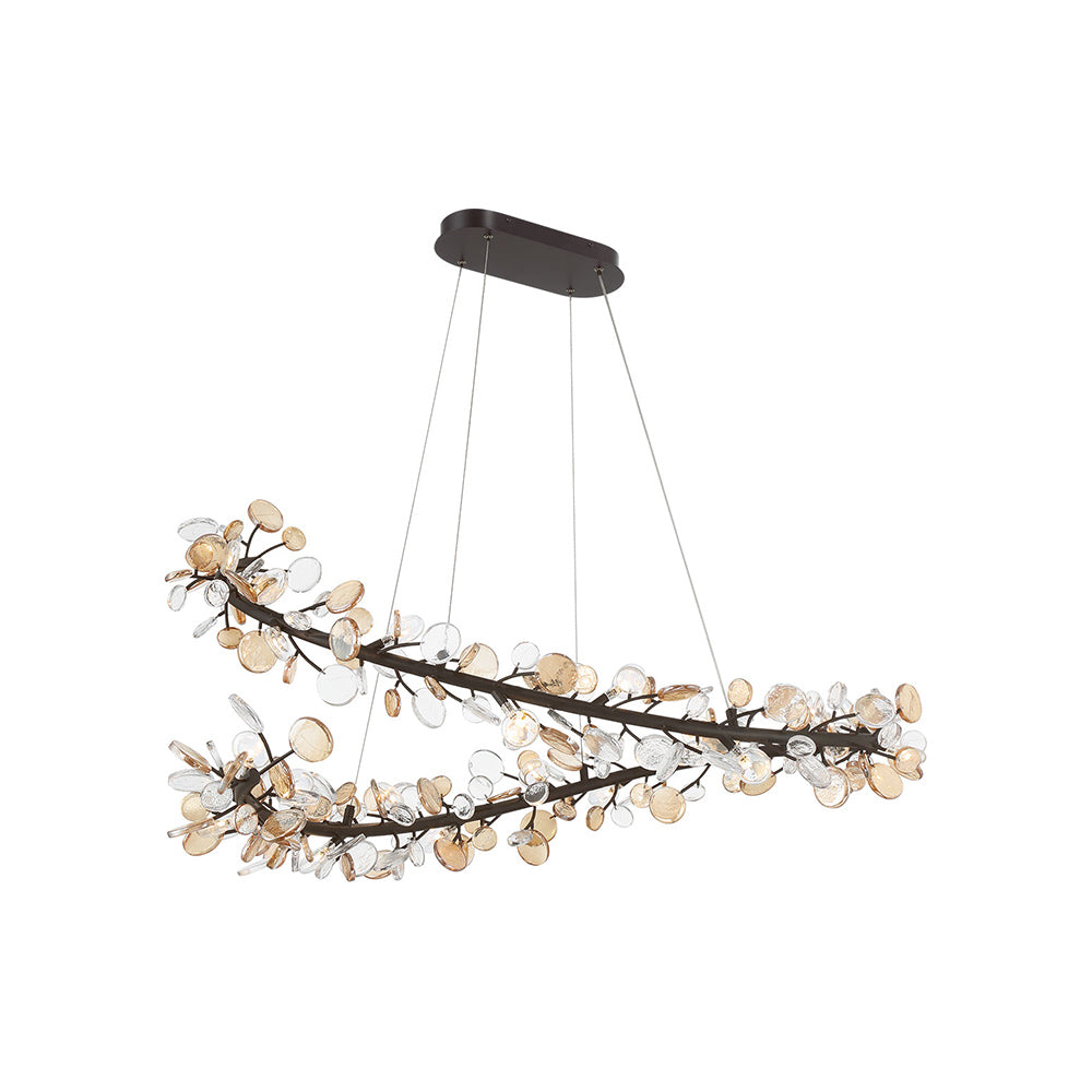 Pisa Oval Chandelier in Detail.