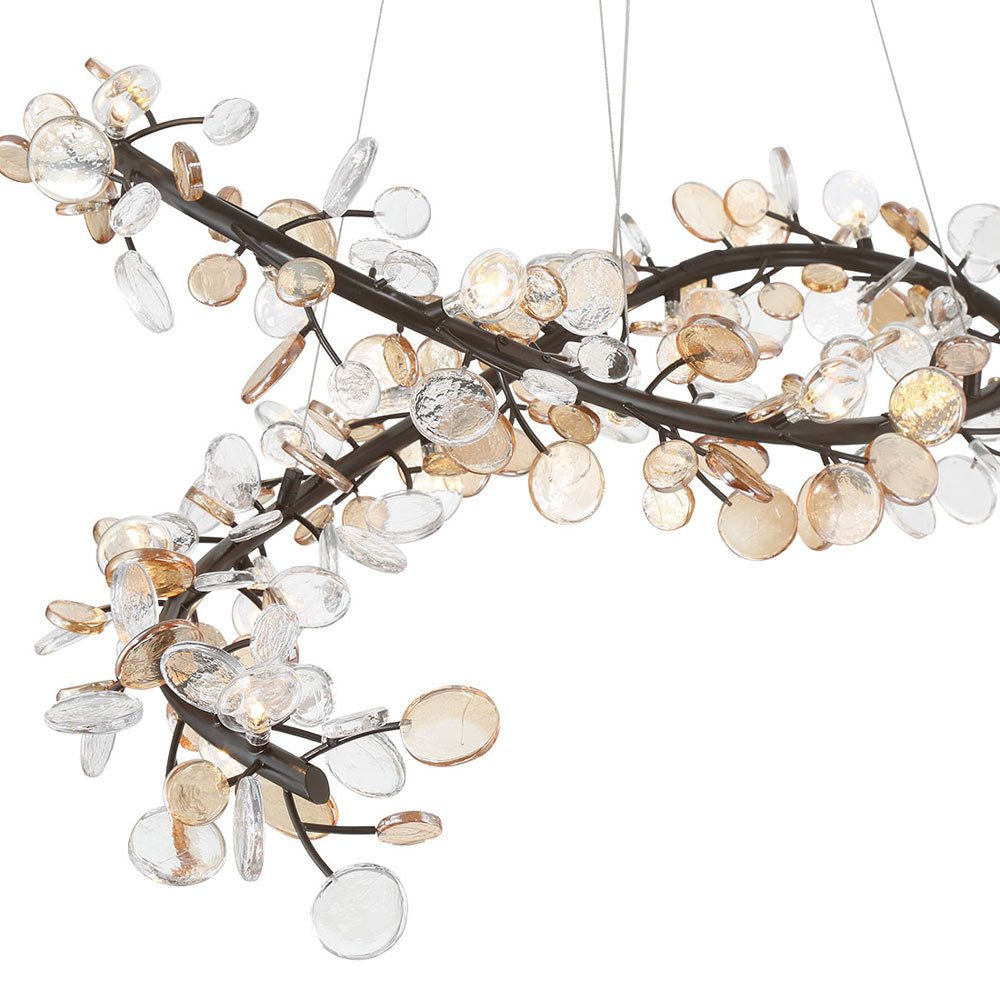 Pisa Oval Chandelier in Detail.