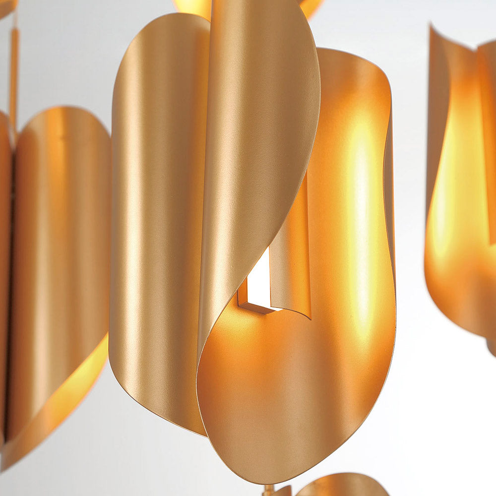 Portofino Round LED Chandelier in Detail.