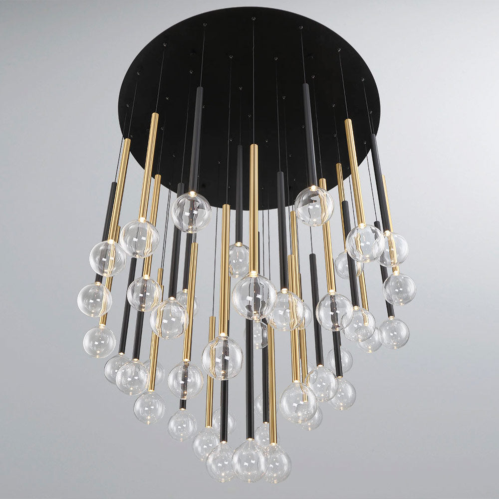 Positano Round LED Chandelier in Detail.