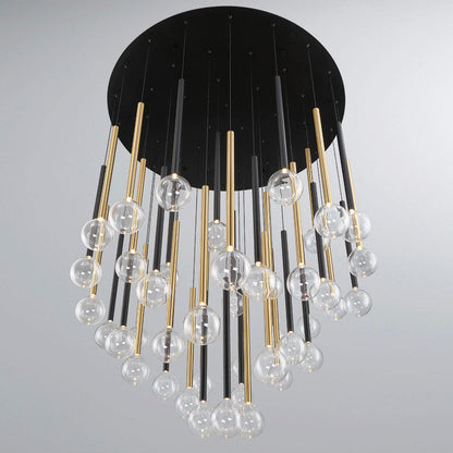Positano Round LED Chandelier in Detail.