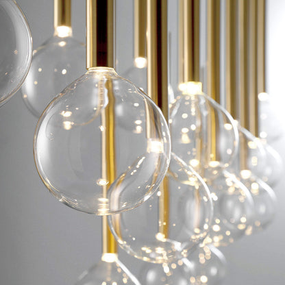 Positano Round LED Chandelier in Detail.