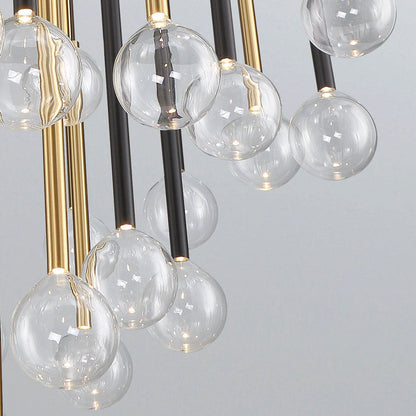 Positano Round LED Chandelier in Detail.
