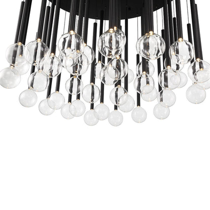Positano Round LED Chandelier in Detail.
