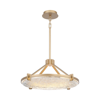 Raffinato LED Chandelier in Brushed Gold (Large).