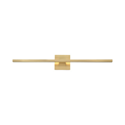 Ragusa LED Bath Vanity Light in Soft Brass.