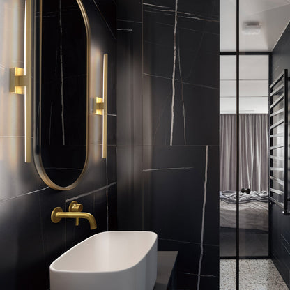 Ragusa LED Bath Vanity Light in bathroom.