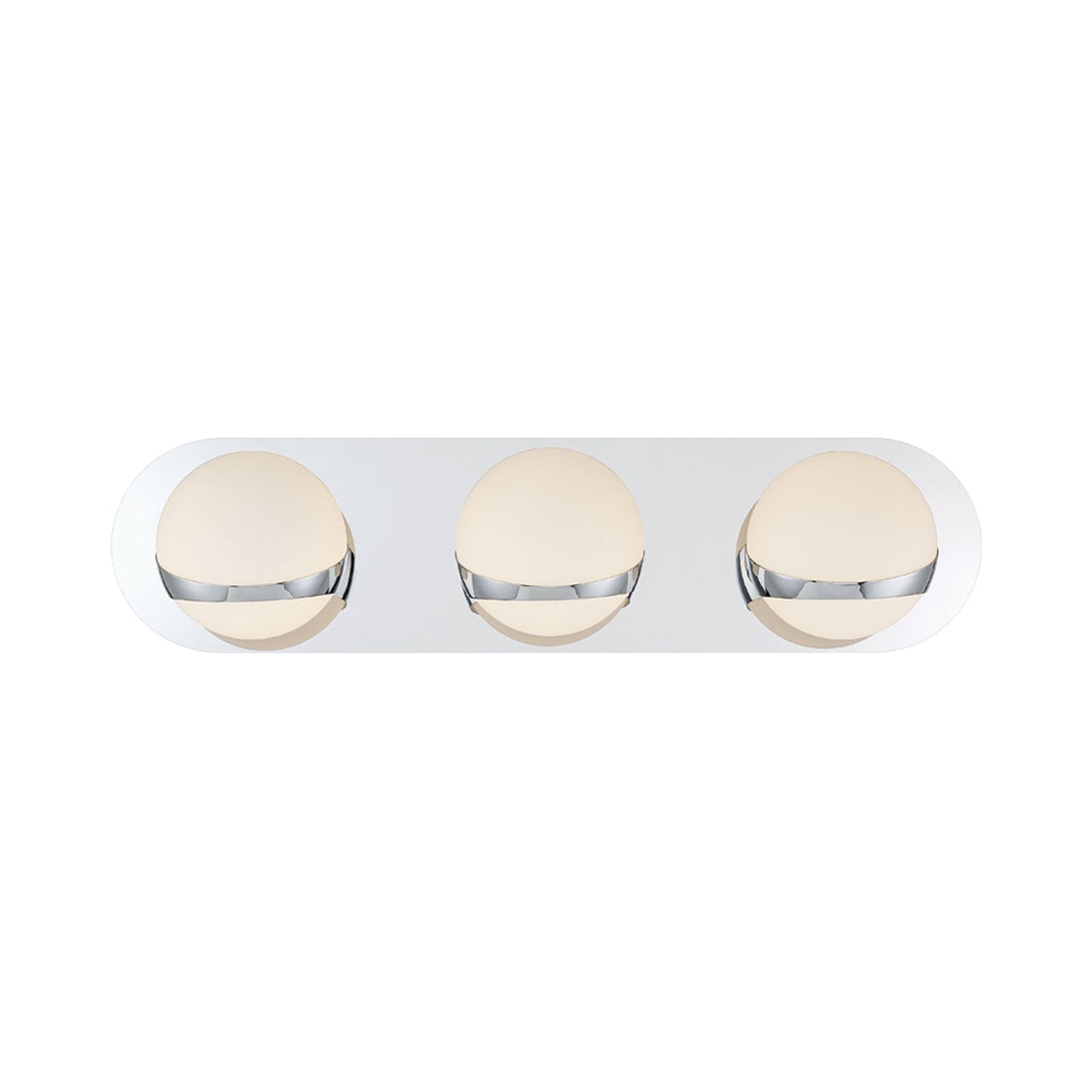 Rovigo Bath Vanity Light in Chrome (3-Light).
