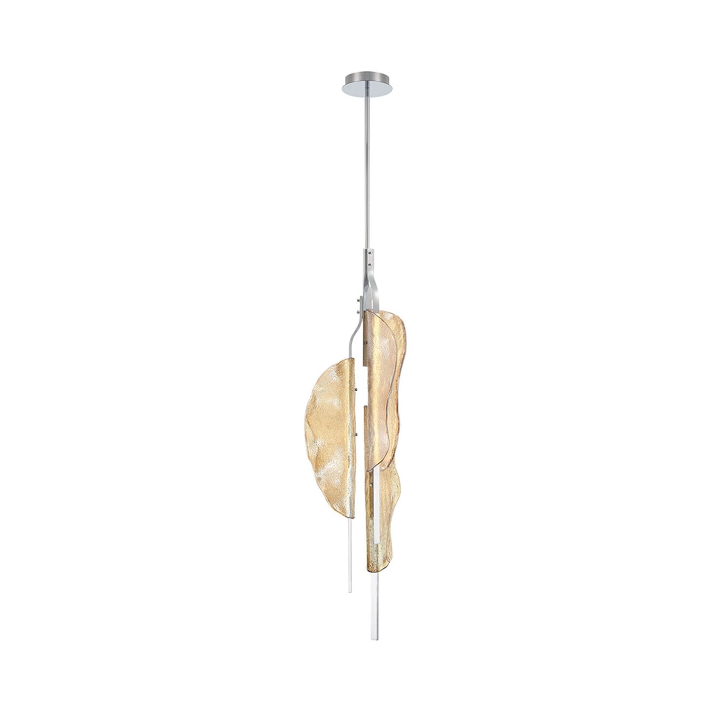 Savona LED Chandelier in Amber.