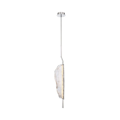 Savona LED Pendant Light in Clear.
